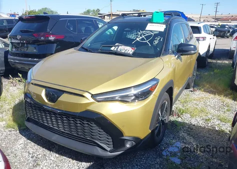 2023 Toyota Corolla Cross Hybrid Xse из США, поврежденный, VIN 7MUFBABG0PV011842